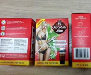 Шоколадный напиток chocolate slim для снижения веса