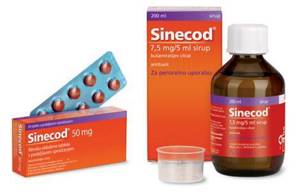 Синекод сироп от кашля: инструкция по применению препарата