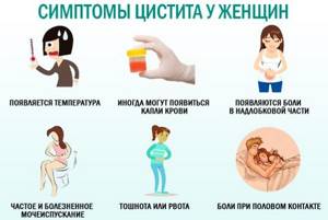 Симптомы цистита у женщин и основные методы лечения патологии