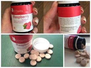 Инновационные капсулы для сжигания жира «eco pills raspberry»